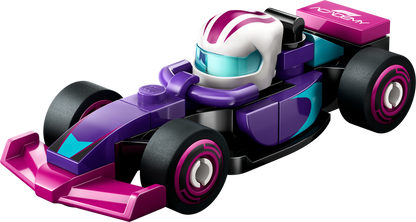 LEGO Formel 1 Fahrer mit ihrem Auto 71049 Minifiguren (Set 12 Teile)