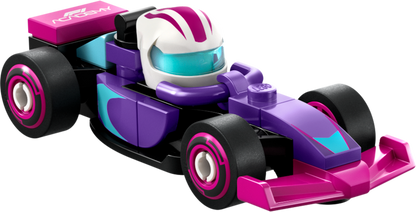 LEGO Formel 1 Fahrer mit ihrem Auto 71049 Minifiguren (Set 12 Teile)