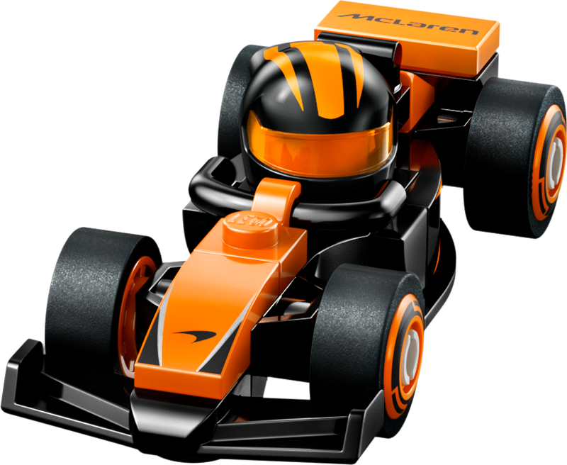 LEGO Formel 1 Fahrer mit ihrem Auto 71049 Minifiguren (Set 12 Teile)