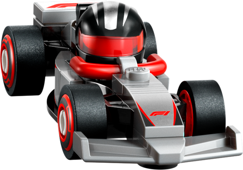 LEGO Formel 1 Fahrer mit ihrem Auto 71049 Minifiguren (Set 12 Teile)