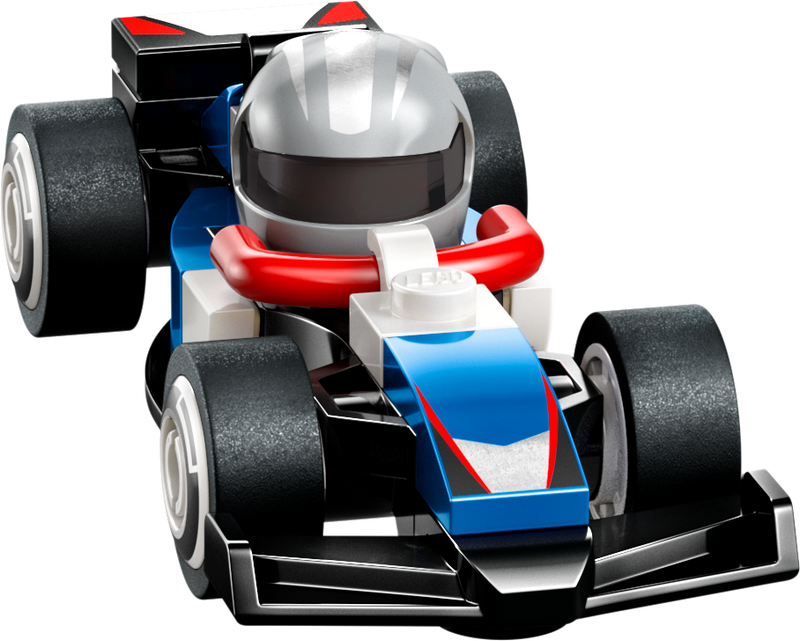 LEGO Formel 1 Fahrer mit ihrem Auto 71049 Minifiguren (Set 12 Teile)