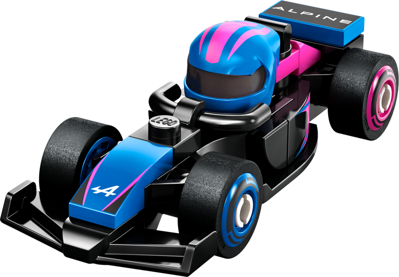 LEGO Formel 1 Fahrer mit ihrem Auto 71049 Minifiguren (Set 12 Teile)