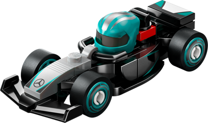LEGO Formel 1 Fahrer mit ihrem Auto 71049 Minifiguren (Set 12 Teile)