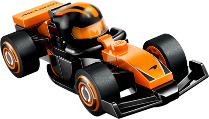 LEGO Formel 1 Fahrer mit ihrem Auto 71049 Minifiguren (Set 12 Teile)