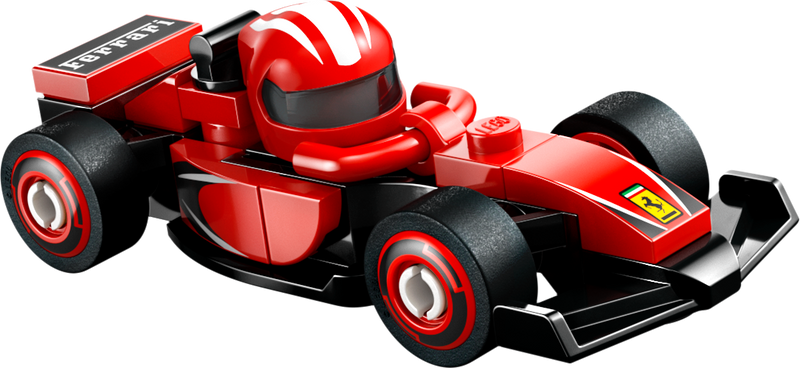 LEGO Formel 1 Fahrer mit ihrem Auto 71049 Minifiguren (Set 12 Teile)