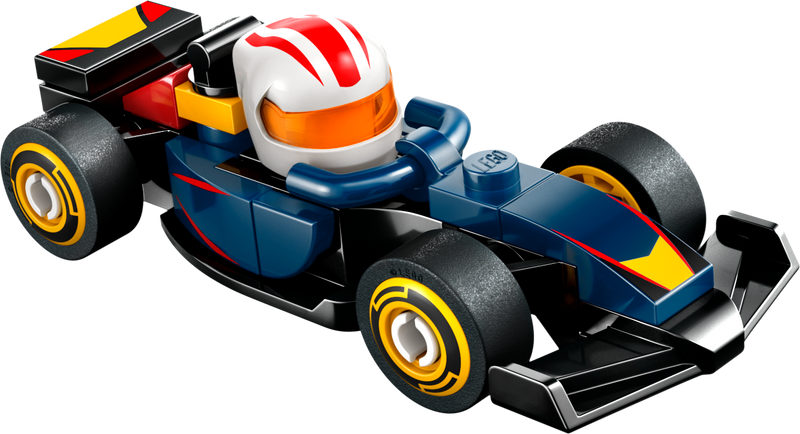 LEGO Formel 1 Fahrer mit ihrem Auto 71049 Minifiguren (Set 12 Teile)