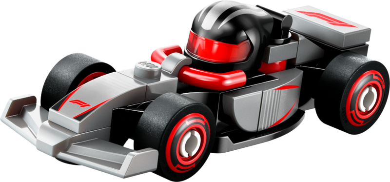 LEGO Formel 1 Fahrer mit ihrem Auto 71049 Minifiguren (Set 12 Teile)