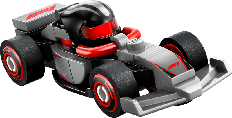 LEGO Formel 1 Fahrer mit ihrem Auto 71049 Minifiguren (Set 12 Teile)