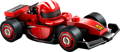 LEGO Formel 1 Fahrer mit ihrem Auto 71049 Minifiguren (Set 12 Teile)