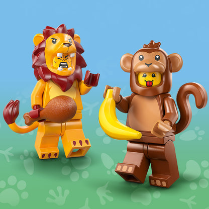 LEGO Minifiguren Serie 28: Dierenkostuums Dieren Speelgoed met 1 van 12 Willekeurige Figuren 71051