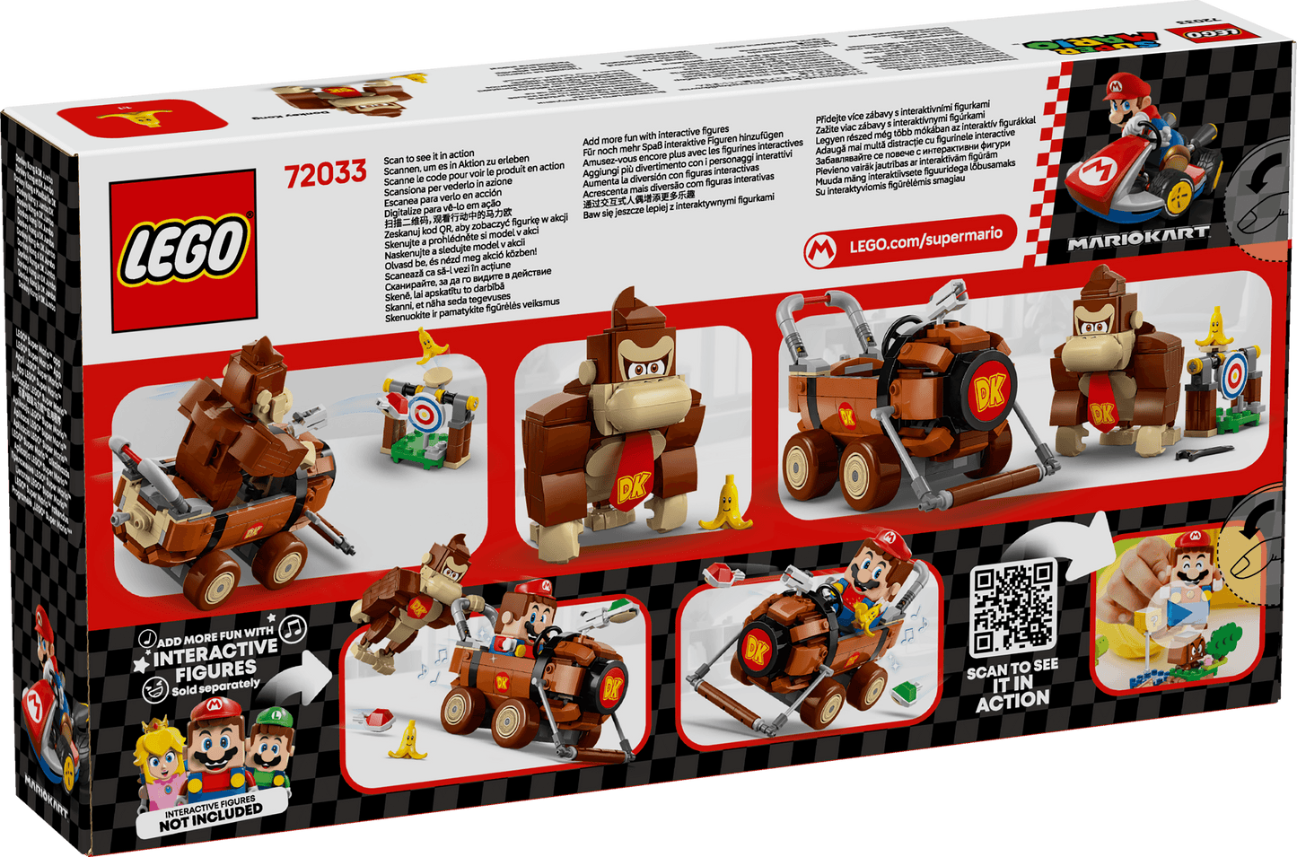 LEGO Mario Kart – Donkey Kong &amp; DK Jumbo 72033 SuperMario (Delivery: January 2025)