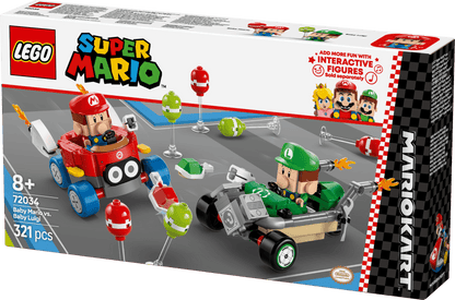 LEGO Mario Kart – Baby Mario vs. Baby Luigi 72034 SuperMario (Delivery: January 1, 2025)