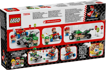 LEGO Mario Kart – Baby Mario vs. Baby Luigi 72034 SuperMario (Delivery: January 1, 2025)