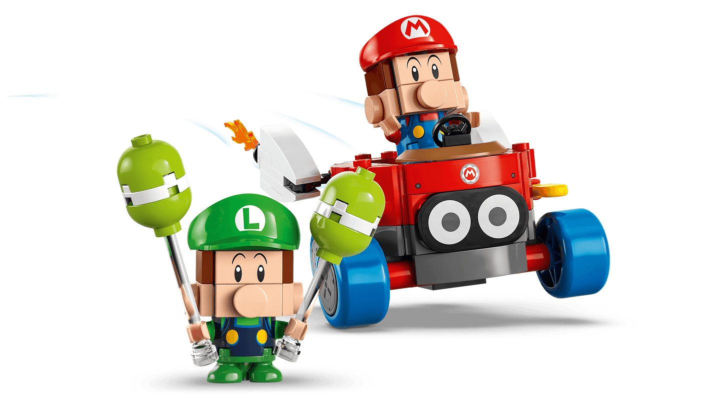 LEGO Mario Kart – Baby Mario vs. Baby Luigi 72034 SuperMario (Delivery: January 1, 2025)