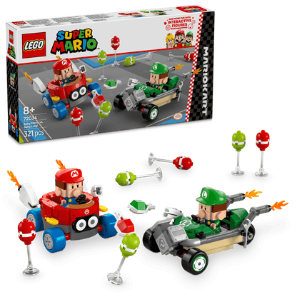 LEGO Mario Kart – Baby Mario vs. Baby Luigi 72034 SuperMario (Delivery: January 1, 2025)