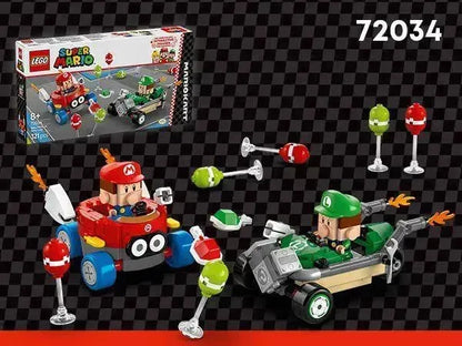 LEGO Mario Kart – The Baby Mario vs. Baby Luigi 72034 SuperMario