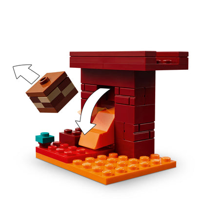 LEGO The Nether Lava Battle 21266 Ninjago (Pre-Order: January 2025)