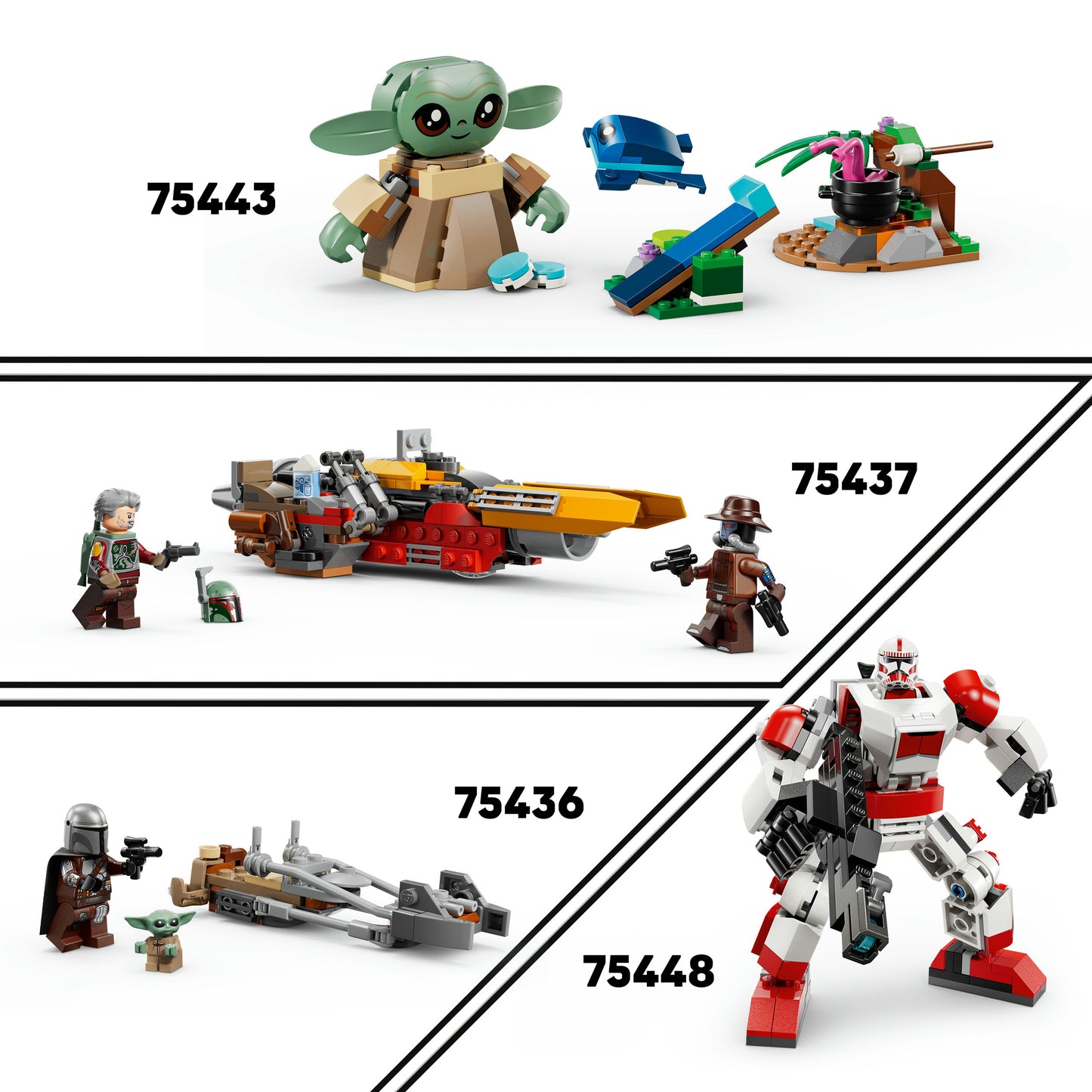 LEGO Star Wars Beleg van Mandalore Battle Pack Set 75449