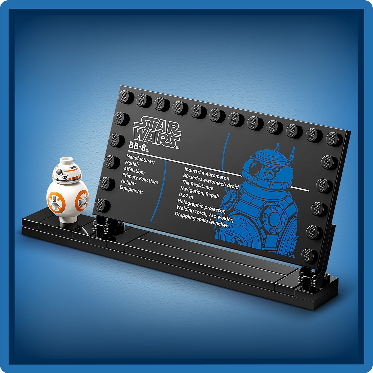 LEGO Star Wars BB-8 Astromech Droid Bouwpakket voor Kinderen en Decoratie 75452