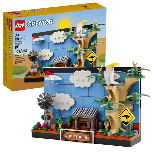 LEGO Ansichtkaart van Australië 40651 Creator LEGO CREATOR @ 2TTOYS LEGO €. 17.99