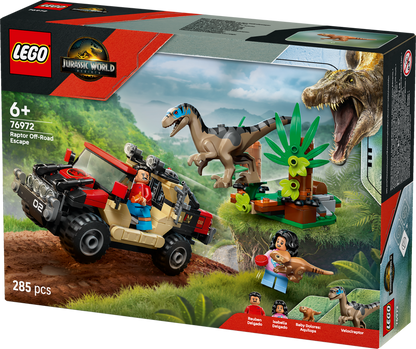 LEGO Raptor Off-Road Escape 76972 Jurassic World