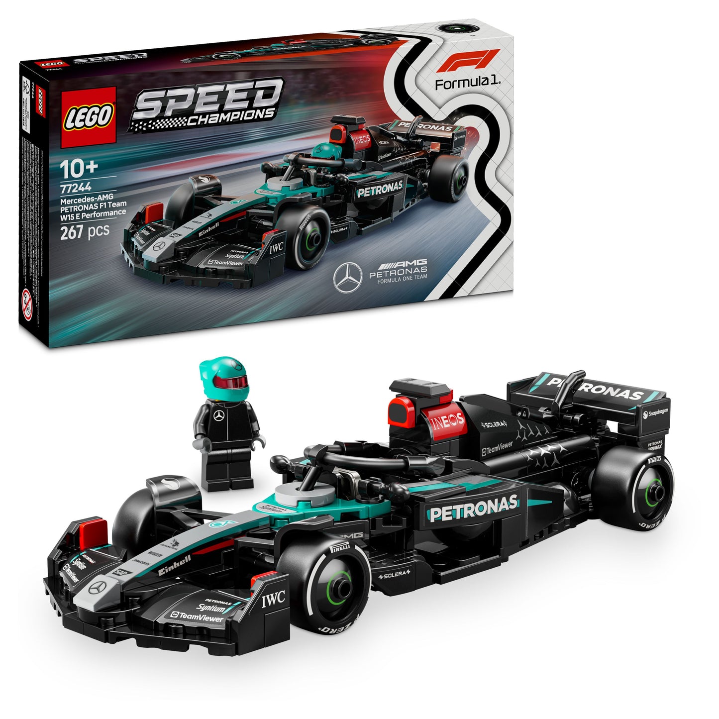 LEGO Formule 1 Combideal: 10 stuks Formule 1 auto's (Levering: 1 maart 2025)