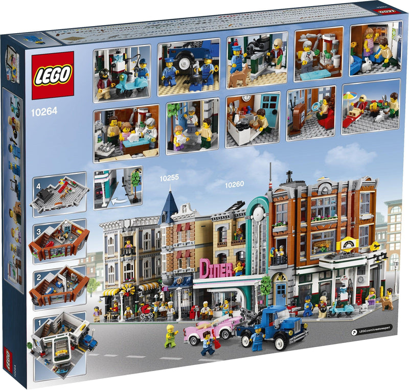 LEGO Corner Garage werkplaats 10264 Creator Expert (USED) LEGO CREATOR EXPERT MODULAIR @ 2TTOYS LEGO €. 224.99