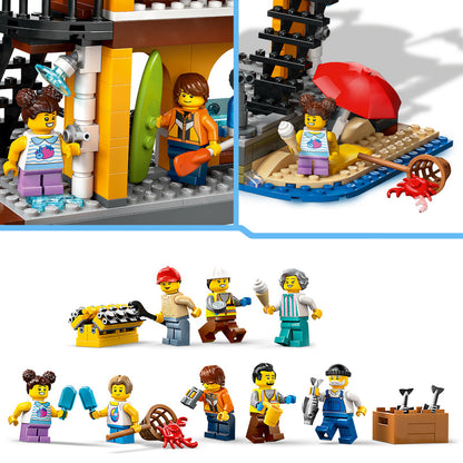 LEGO Haven met vrachtschip 60422 City