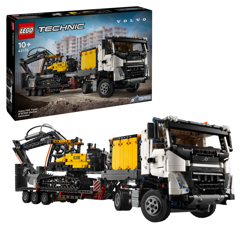 LEGO Volvo FMX Truck &amp; EC230 Electric Excavator 42175 Technic