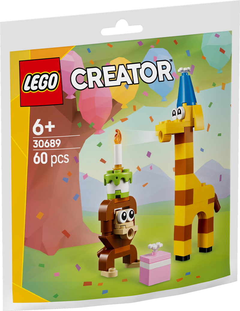 LEGO Verjaardagsfeest Dieren 30689 Creator (Pre-Order: 1 januari)