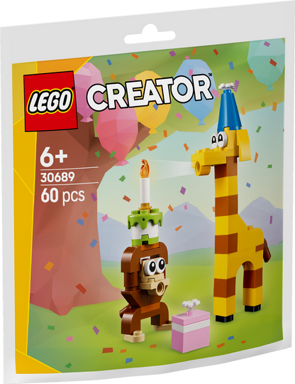 LEGO Verjaardagsfeest Dieren 30689 Creator (Pre-Order: 1 januari)