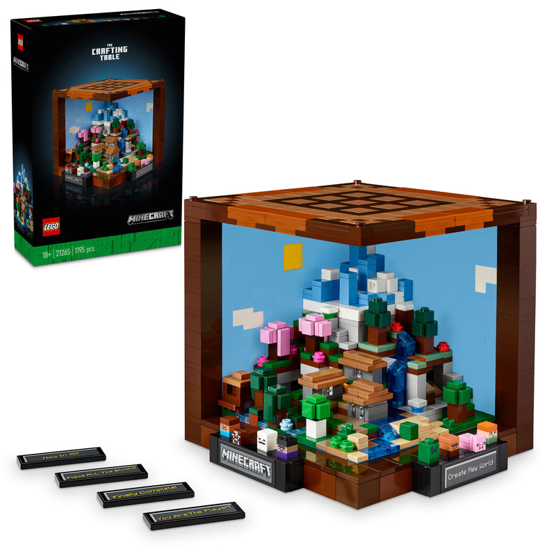 LEGO de Werkbank 21265 Minecraft