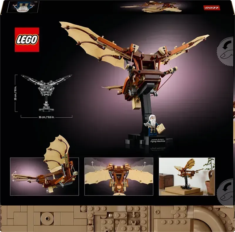 LEGO Leonardo da Vinci's Flying Machine 10363 Icons