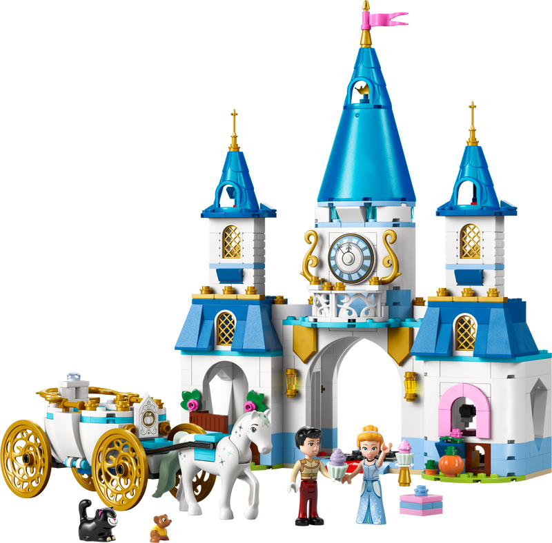 LEGO Cinderella's Castle &amp; Carriage 43275 Disney (Pre-Order: January 2025)