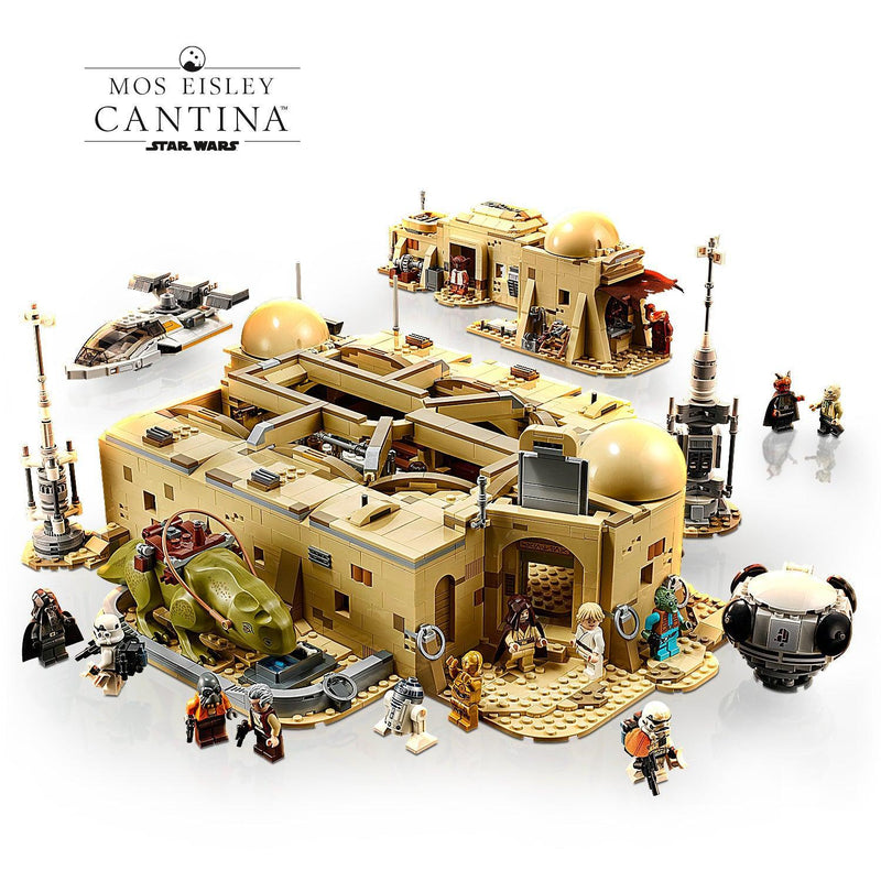 LEGO Mos Eisley Cantina inclusief Luke Skywalker, Han Solo en C-3PO 75290 StarWars LEGO STARWARS @ 2TTOYS LEGO €. 399.99