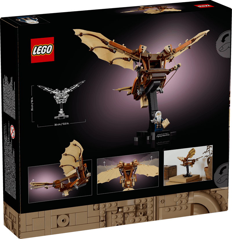 LEGO Leonardo da Vinci's Flying Machine 10363 Icons (Delivery: January 1, 2025)