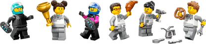 LEGO Pit Box with Mercedes AMG and Alpine F1 Cars 60444 City (Delivery: January 1, 2025)