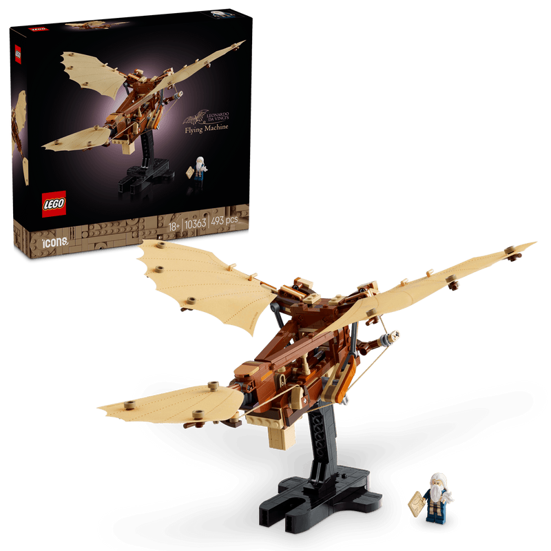 LEGO Leonardo da Vinci's Flying Machine 10363 Icons (Delivery: January 1, 2025)