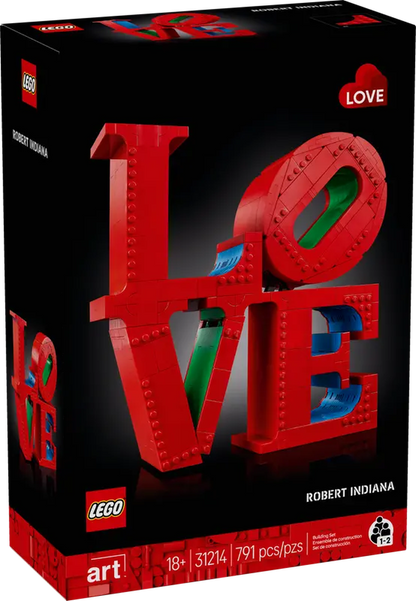 LEGO LOVE teken 31214 Art (Pre-Order: januari 2025)