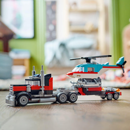 LEGO Vrachtwagen met helikopter 31146 Creator 3 in 1 LEGO CREATOR 3 IN 1 @ 2TTOYS LEGO €. 16.49