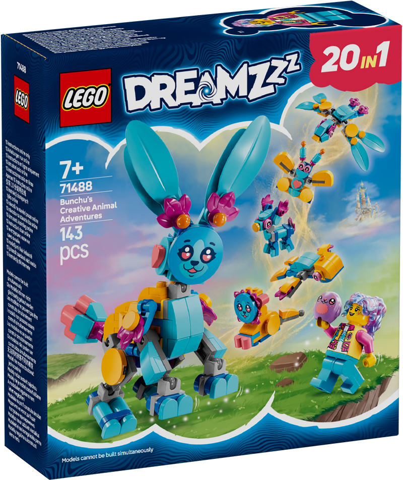 LEGO Bunchu'c Creative Animal Adventures 71488 Dreamzzz (Pre-Order: January 2025)