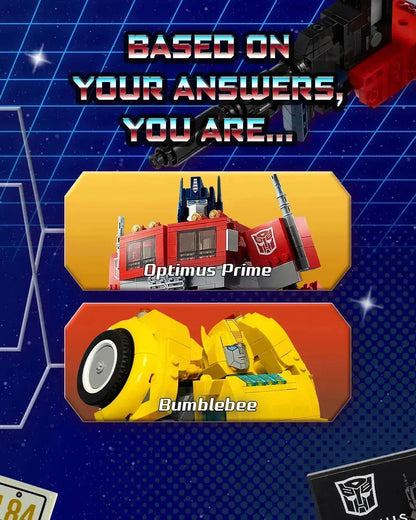 LEGO Bumblebee from Transformers 10338 Icons