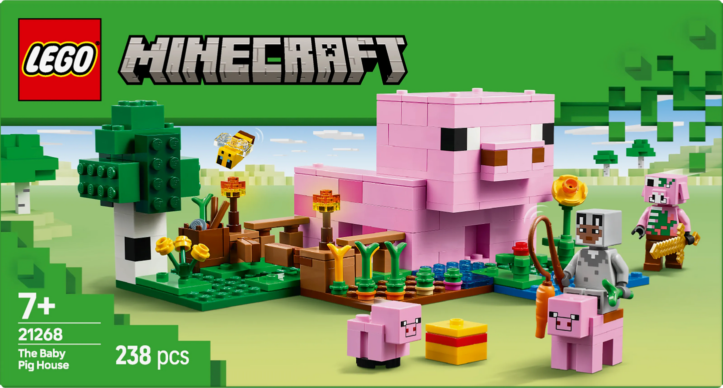 LEGO The Baby Pig House 21268 Minecraft
