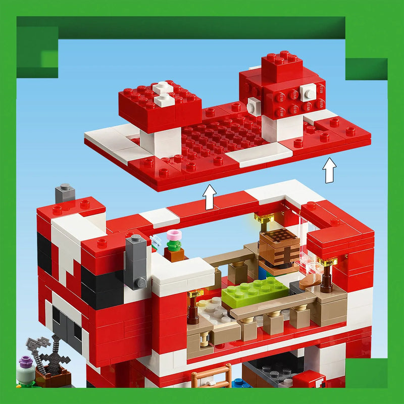 LEGO The Mushroom House 21270 Minecraft