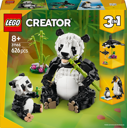 LEGO Wilde Tiere: Pandafamilie 31165 Creator 3-in-1