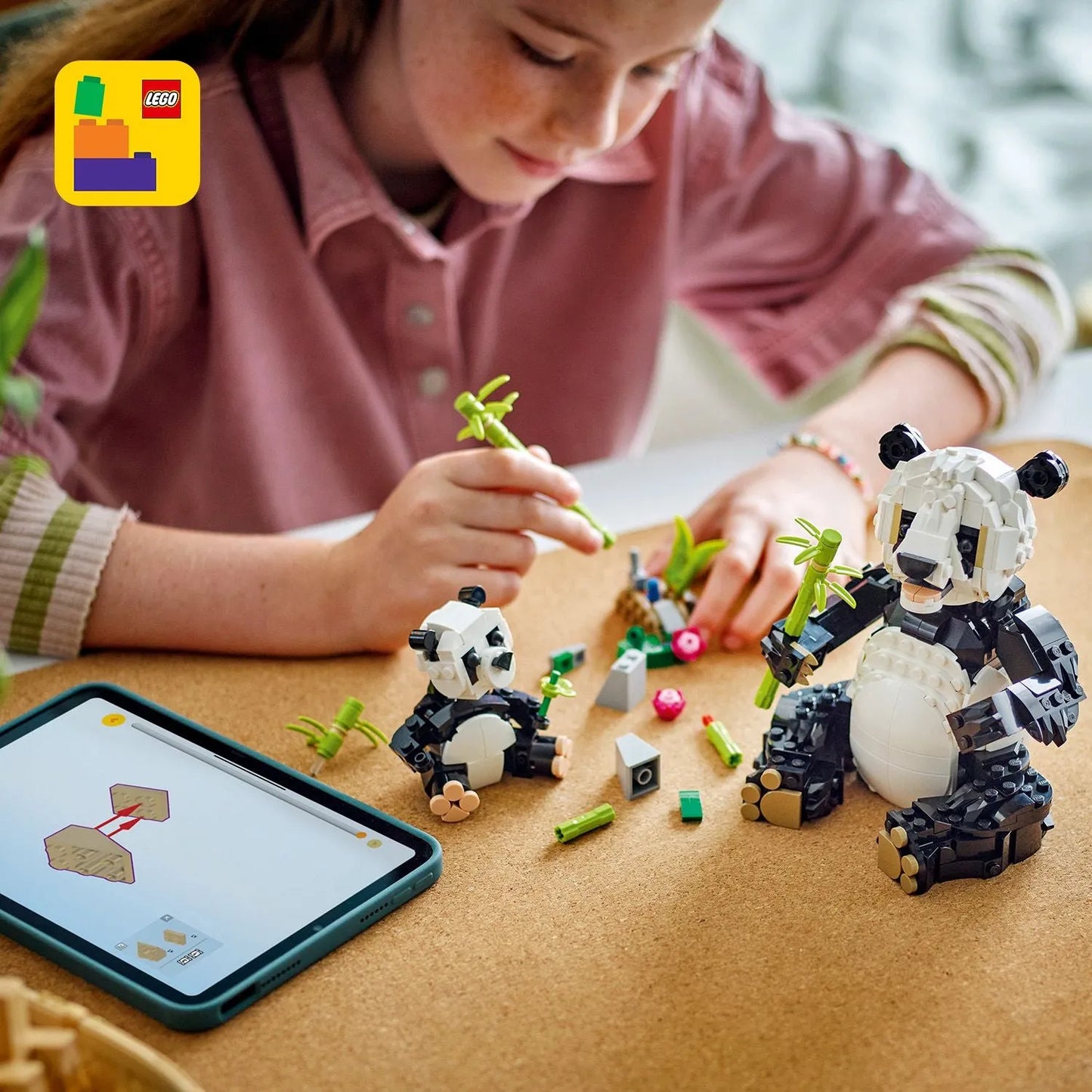 LEGO Wilde Tiere: Pandafamilie 31165 Creator 3-in-1