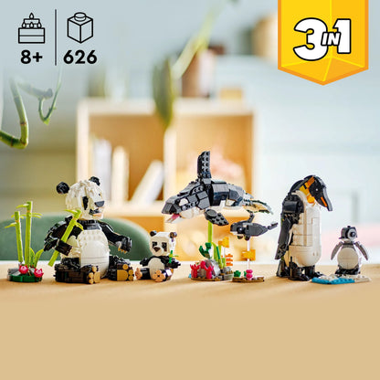 LEGO Wilde Tiere: Pandafamilie 31165 Creator 3-in-1