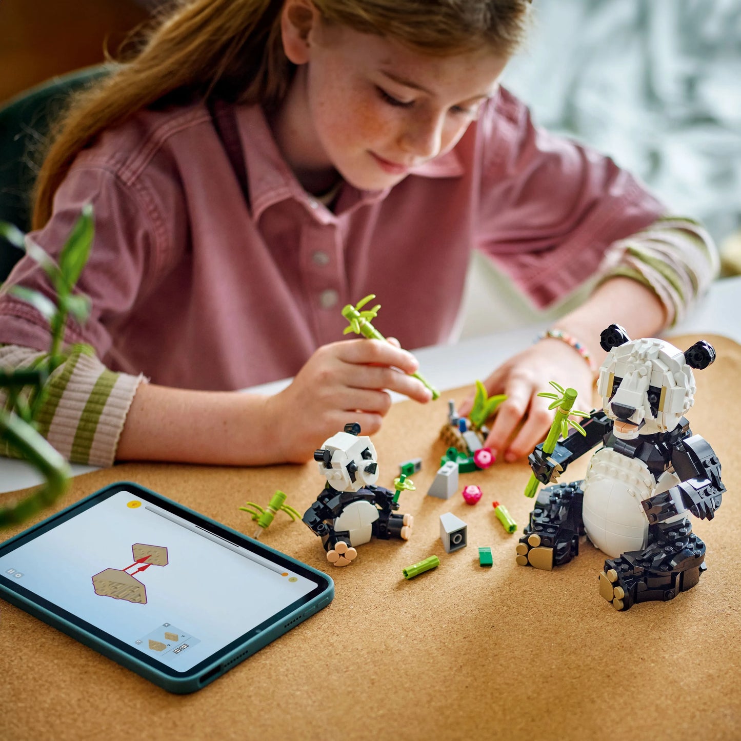LEGO Wilde Tiere: Pandafamilie 31165 Creator 3-in-1