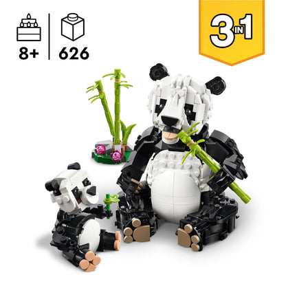 LEGO Wilde Tiere: Pandafamilie 31165 Creator 3-in-1