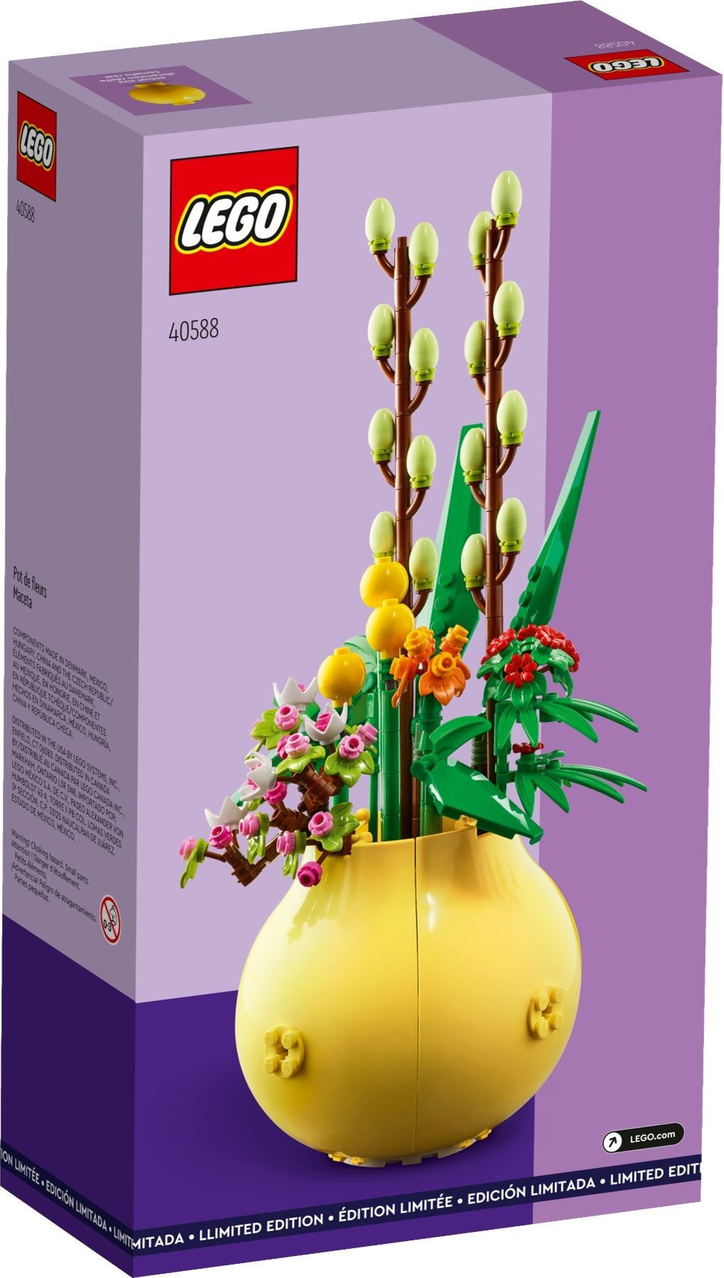 LEGO Bloempot met bloemen 40588 Botanische Collectie